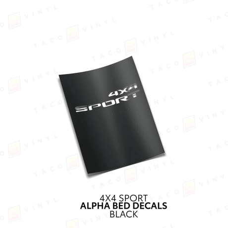 Alpha Bed Decals - Xtrusion Overland