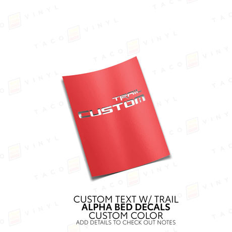 Alpha Bed Decals - Xtrusion Overland