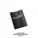 Alpha Bed Decals - Xtrusion Overland