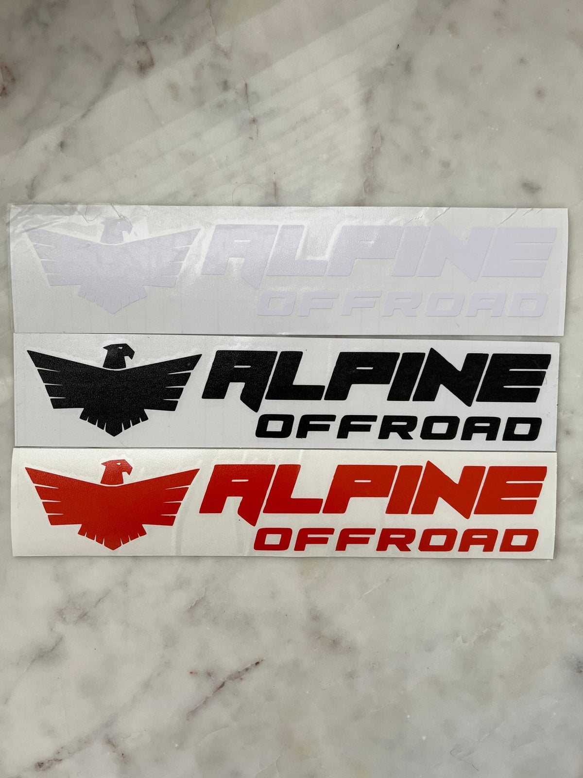 Alpine 11.5” Decal - Xtrusion Overland