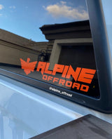 Alpine 11.5” Decal - Xtrusion Overland