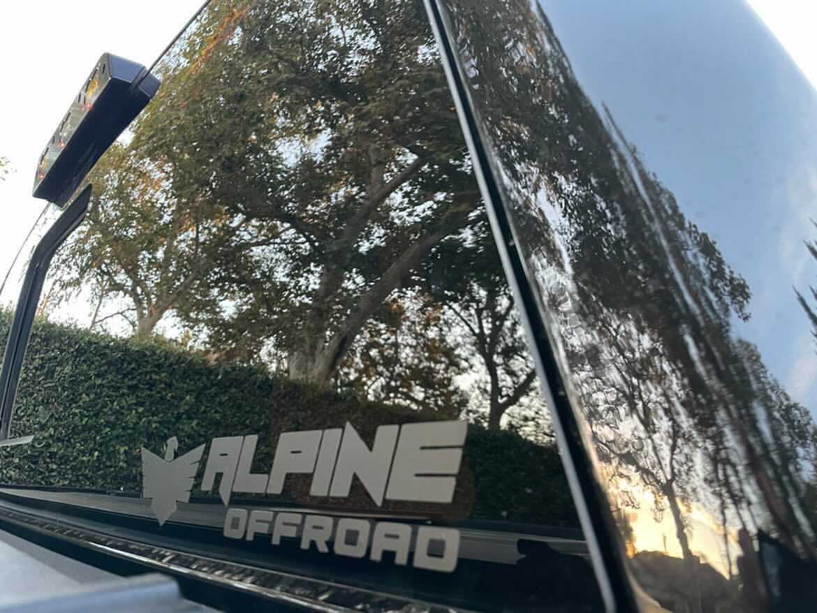 Alpine 11.5” Decal - Xtrusion Overland