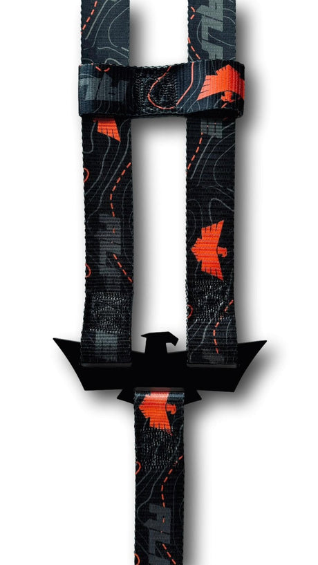 Alpine Double Eagle Strap- Orange Topo (single strap) - Xtrusion Overland