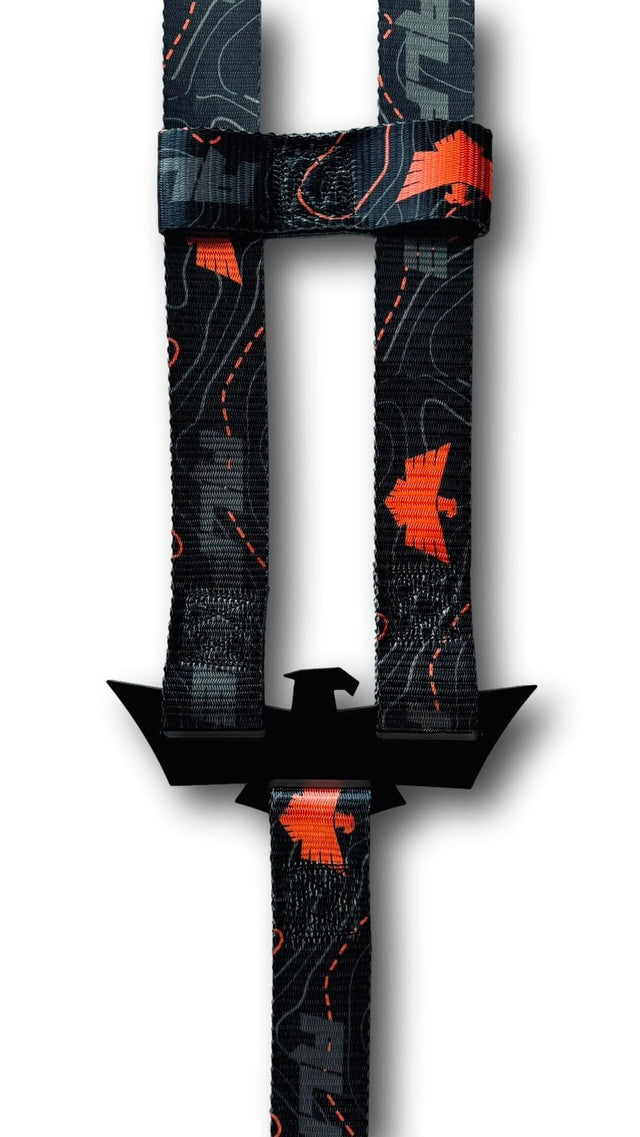 Alpine Double Eagle Strap- Orange Topo (single strap) - Xtrusion Overland