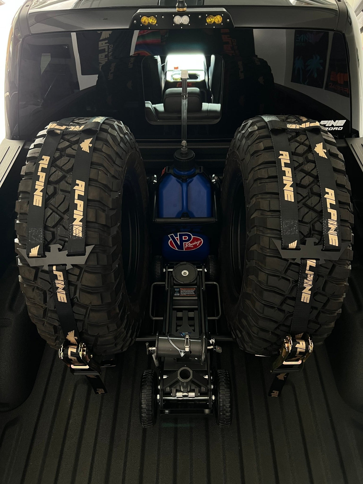 Alpine Double Eagle Straps- Gold and Black (single strap) - Xtrusion Overland