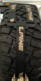 Alpine Double Eagle Straps- Gold and Black (single strap) - Xtrusion Overland