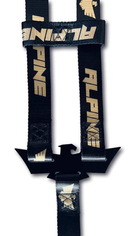Alpine Double Eagle Straps- Gold and Black (single strap) - Xtrusion Overland