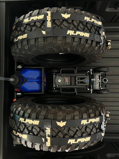 Alpine Double Eagle Straps- Gold and Black (single strap) - Xtrusion Overland