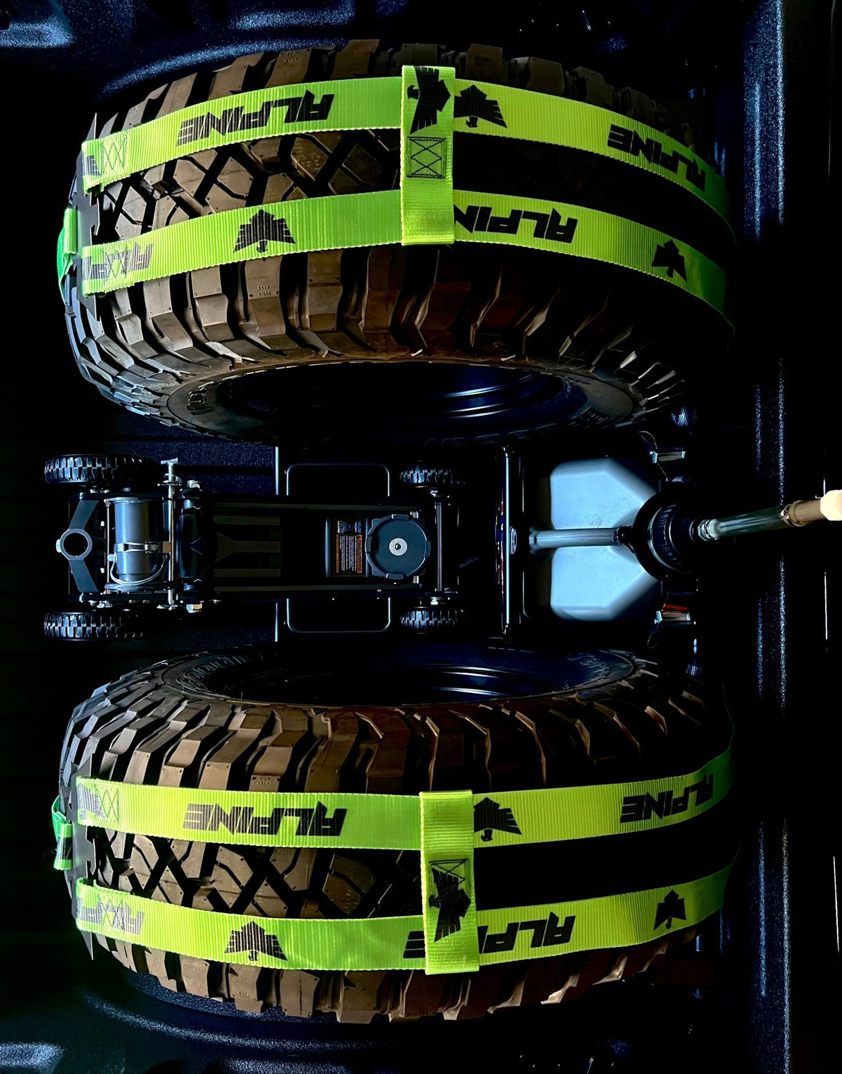 Alpine Double Eagle Straps- Green (single strap) - Xtrusion Overland