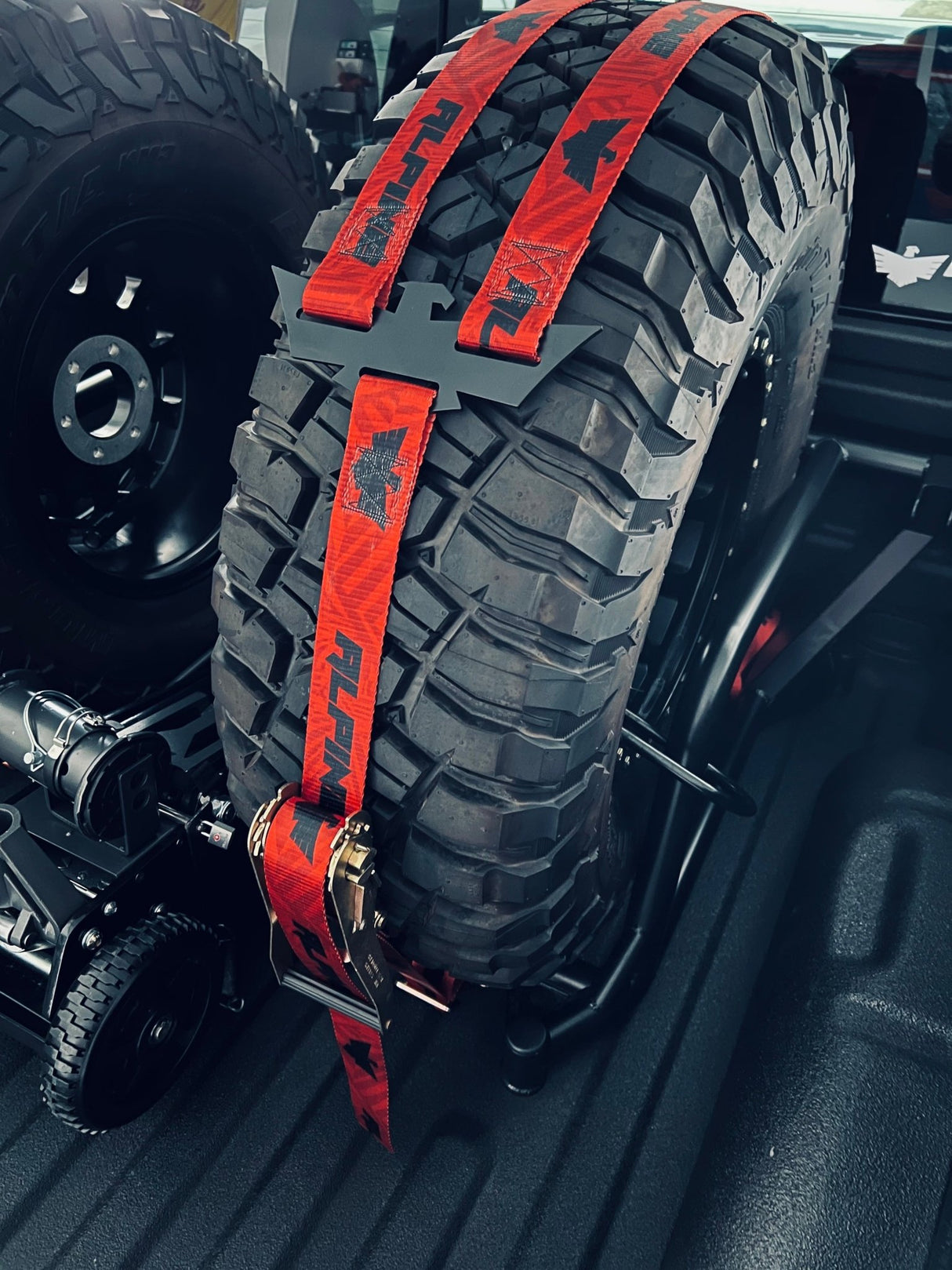 Alpine Double Eagle Straps- Red Dazzle (single strap) - Xtrusion Overland