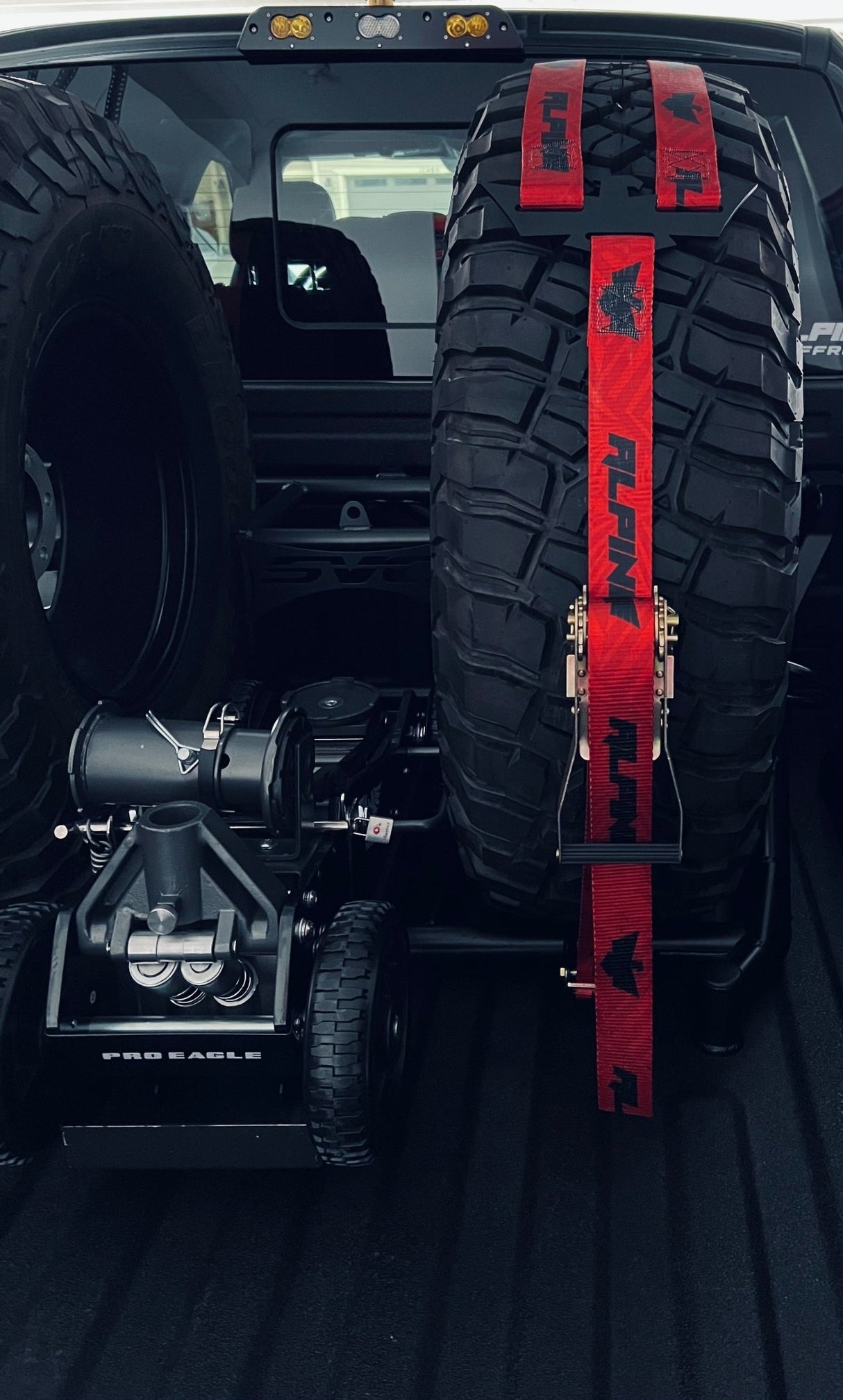 Alpine Double Eagle Straps- Red Dazzle (single strap) - Xtrusion Overland