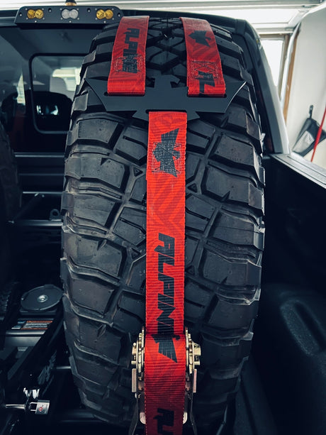 Alpine Double Eagle Straps- Red Dazzle (single strap) - Xtrusion Overland