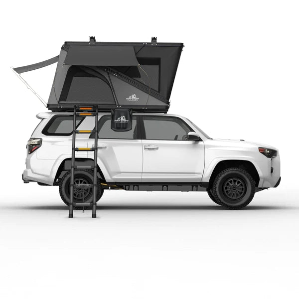 ALPINE 51 HARDSHELL ROOFTOP TENT, ALUMINUM, 2 PERSON, BLACK, SOLD BY TUFF STUFF OVERLAND