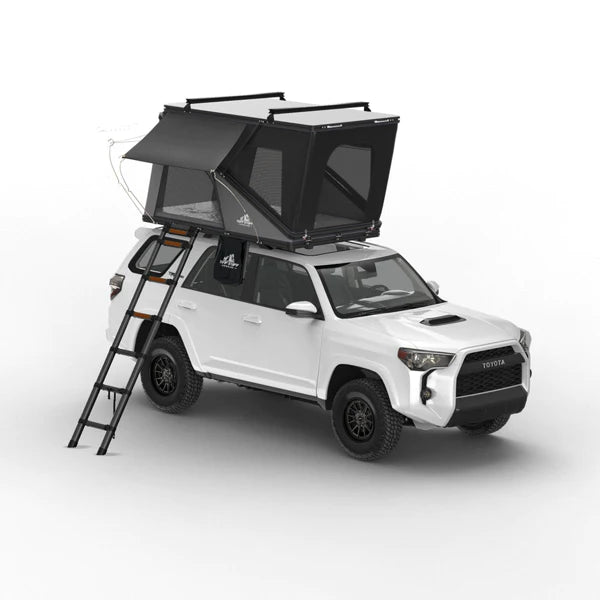 ALPINE 51 HARDSHELL ROOFTOP TENT, ALUMINUM, 2 PERSON, BLACK, SOLD BY TUFF STUFF OVERLAND