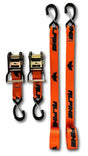 Alpine Orange Universal Tie Downs (Pair) - Xtrusion Overland
