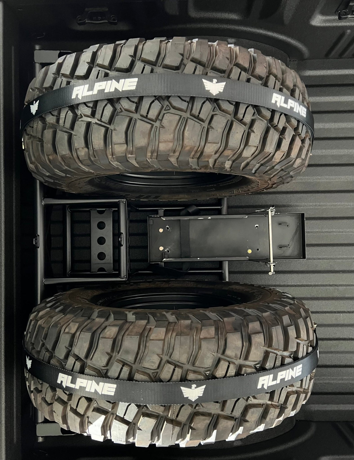 Alpine Trooper Tire Tie Down (Single Strap) - Xtrusion Overland