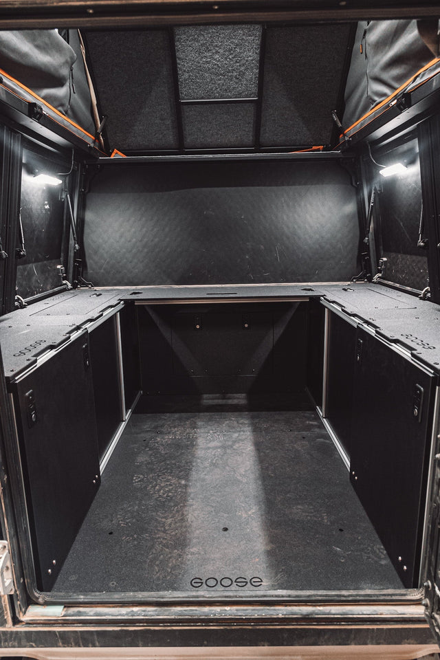 Alu - Cab Alu - Cabin Canopy Camper - Chevrolet Silverado 1500 / GMC Sierra 1500 2019 - Present 4th Gen. - Bed Plate System - Xtrusion Overland