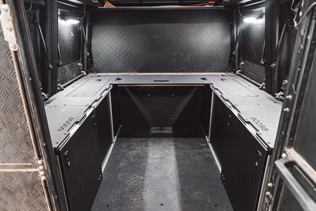 Alu - Cab Alu - Cabin Canopy Camper - Chevrolet Silverado 1500 / GMC Sierra 1500 2019 - Present 4th Gen. - Bed Plate System - Xtrusion Overland