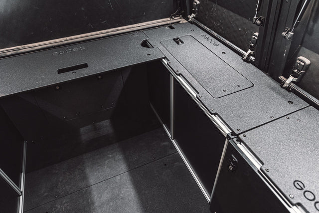 Alu - Cab Alu - Cabin Canopy Camper - Chevrolet Silverado 1500 / GMC Sierra 1500 2019 - Present 4th Gen. - Front Utility Module - 5'8" Bed - Xtrusion Overland
