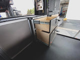 Alu - Cab Alu - Cabin Canopy Camper - Ram 1500 (DT) / 1500 TRX 2019 - Present 5th Gen. - Rear Double Drawer Module - Xtrusion Overland