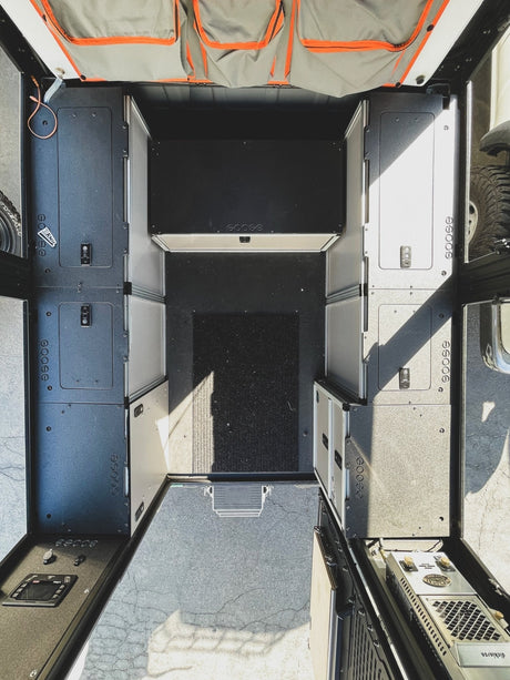 Alu - Cab Alu - Cabin Canopy Camper - Ram 2500 & 3500 2009 - Present 4th & 5th Gen. - Front Utility Module - Xtrusion Overland