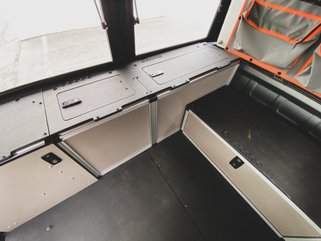 Alu - Cab Alu - Cabin Canopy Camper - Ram 2500 & 3500 2009 - Present 4th & 5th Gen. - Front Utility Module - Xtrusion Overland