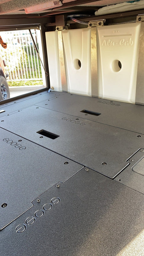 Alu - Cab Alu - Cabin Canopy Camper - Sleep Deck Panel - Middle Utility Module to Middle Utility Module - 6'5" Bed Only - Xtrusion Overland