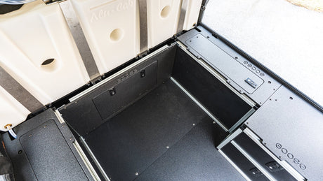 Alu - Cab Alu - Cabin Canopy Camper - Toyota Tundra 2022 - Present 3rd Gen. - Front Utility Module - 5'5" Bed - Xtrusion Overland