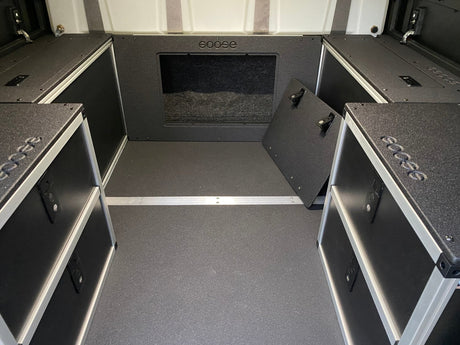Alu - Cab Canopy Camper - Toyota Tacoma 2005 - Present 2nd & 3rd Gen. - Lower Bulkhead Panel - Xtrusion Overland