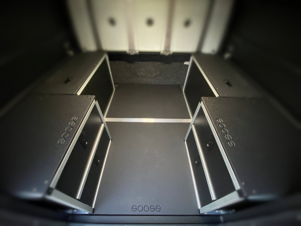 Alu - Cab Canopy Camper V2 - Chevy Colorado/GMC Canyon 2015 - 2022 2nd Gen. - Bed Plate System - 5' Bed - Xtrusion Overland