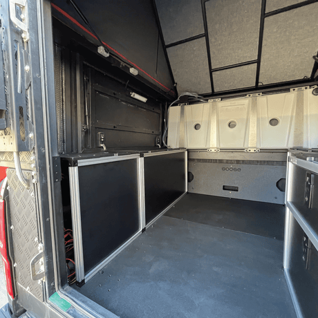Alu - Cab Canopy Camper V2 - Ford Ranger 2019 - 2023 4th Gen. - Rear Utility Module - 6' Bed - Xtrusion Overland