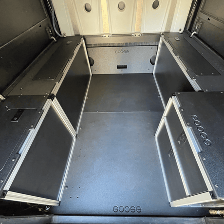 Alu - Cab Canopy Camper V2 - Jeep Gladiator 2019 - Present JT - Bed Plate System - 5' Bed - Xtrusion Overland