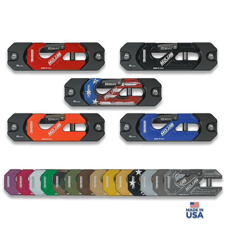 Aluminum Recessed Winch Shackle with Fairlead Kit.(LIFE TIME WARRANTY*) - Xtrusion Overland