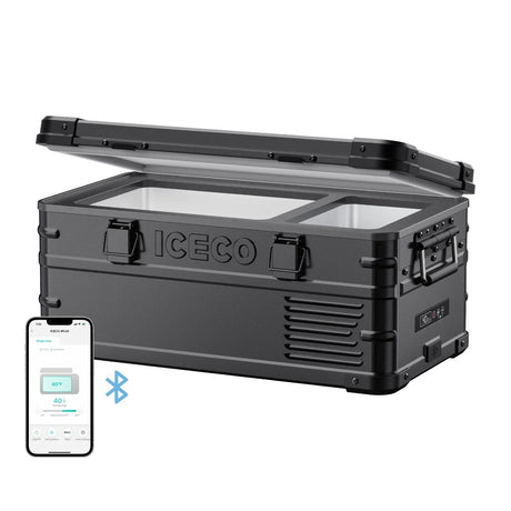 APL20 Light Duty Aluminum Black Freezer Single Zone | ICECO | 20 LT - Xtrusion Overland
