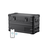 APL35 Dual Zone Aluminum Black Fridge | ICECO | 35 LT - Xtrusion Overland