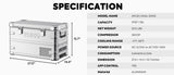 APL35 Dual Zone Aluminum Fridge refrigerator| ICECO | 35 LT - Xtrusion Overland