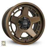 Overland Sector Atlas 17x9 +0 5x120/5x127mm 73.1mm Satin Textured Bronze
