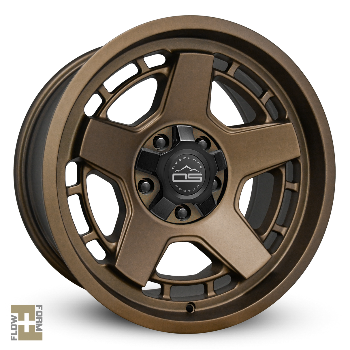 Overland Sector Atlas 17x9 +0 5x139.7/5x150mm 110.1mm Satin Textured Bronze