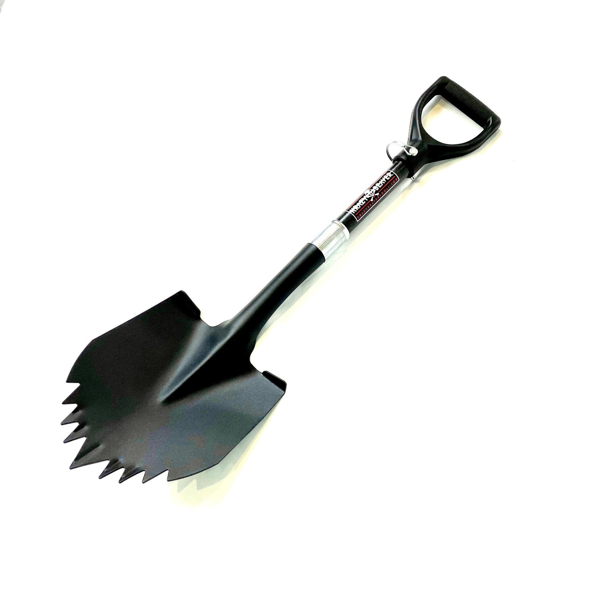 ATV / UTV Krazy Beaver Shorty Shovel (Textured Black Head / Black Handle) - Xtrusion Overland