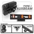 Auxbeam Holder | Slim Track Base | Choose Arm Length & Panel Type - Xtrusion Overland