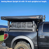 Awning Mount for Bed Racks | XTR Awning Upright Kit - Xtrusion Overland