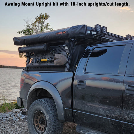 Awning Mount for Bed Racks | XTR Awning Upright Kit - Xtrusion Overland