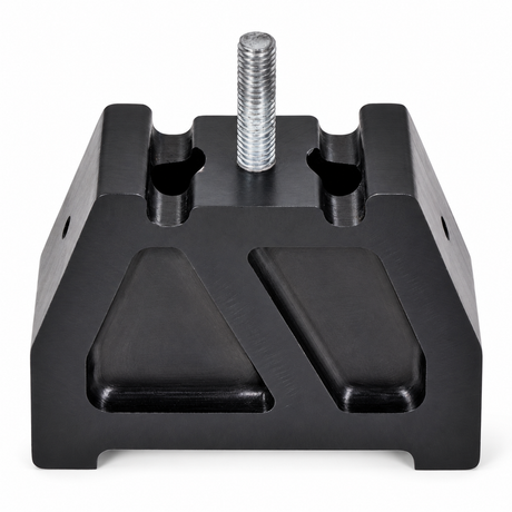 Hi lift jack mount CNC part close up- Xtrusion Overland