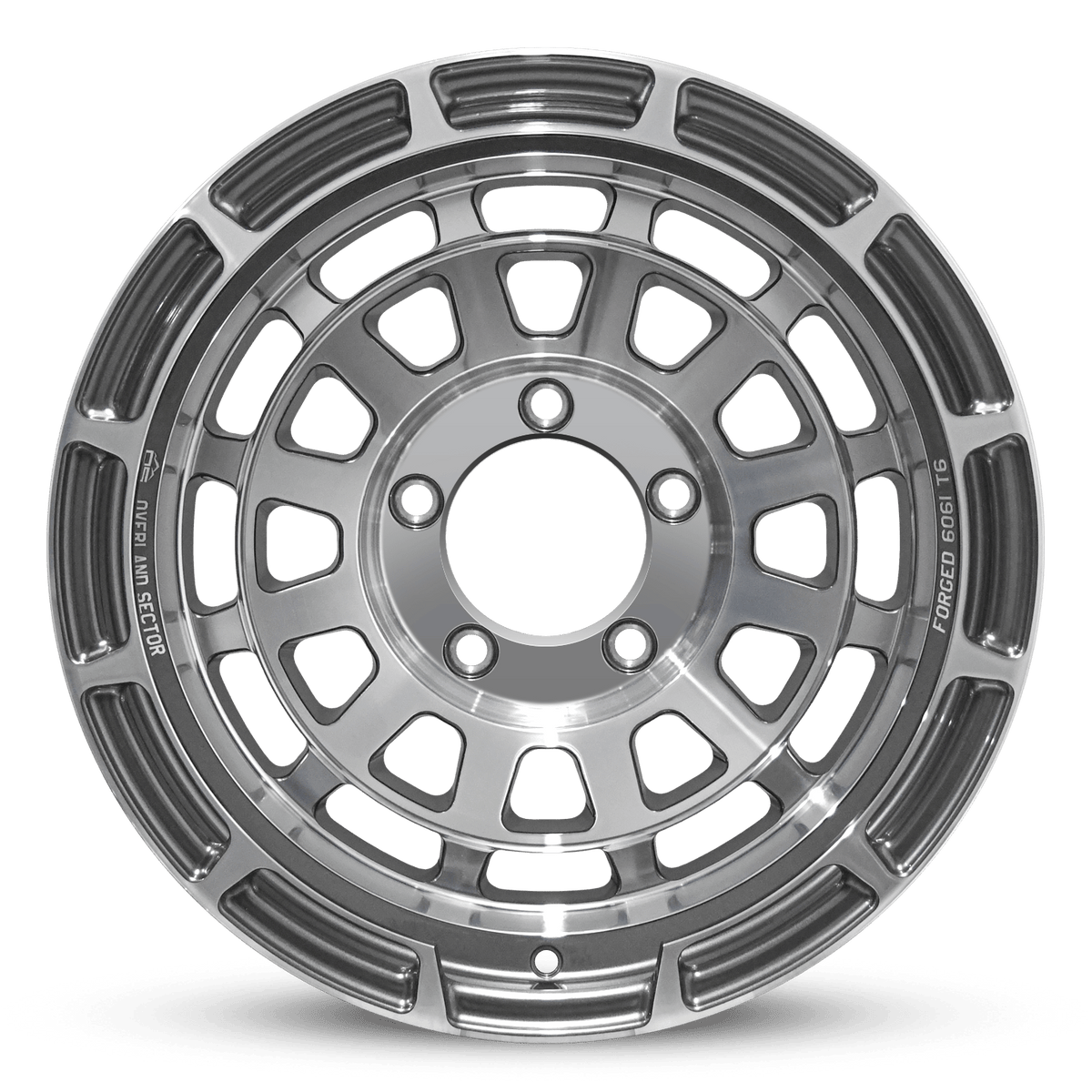 Badlander Gloss Gunmetal Machined (FORGED) - Xtrusion Overland