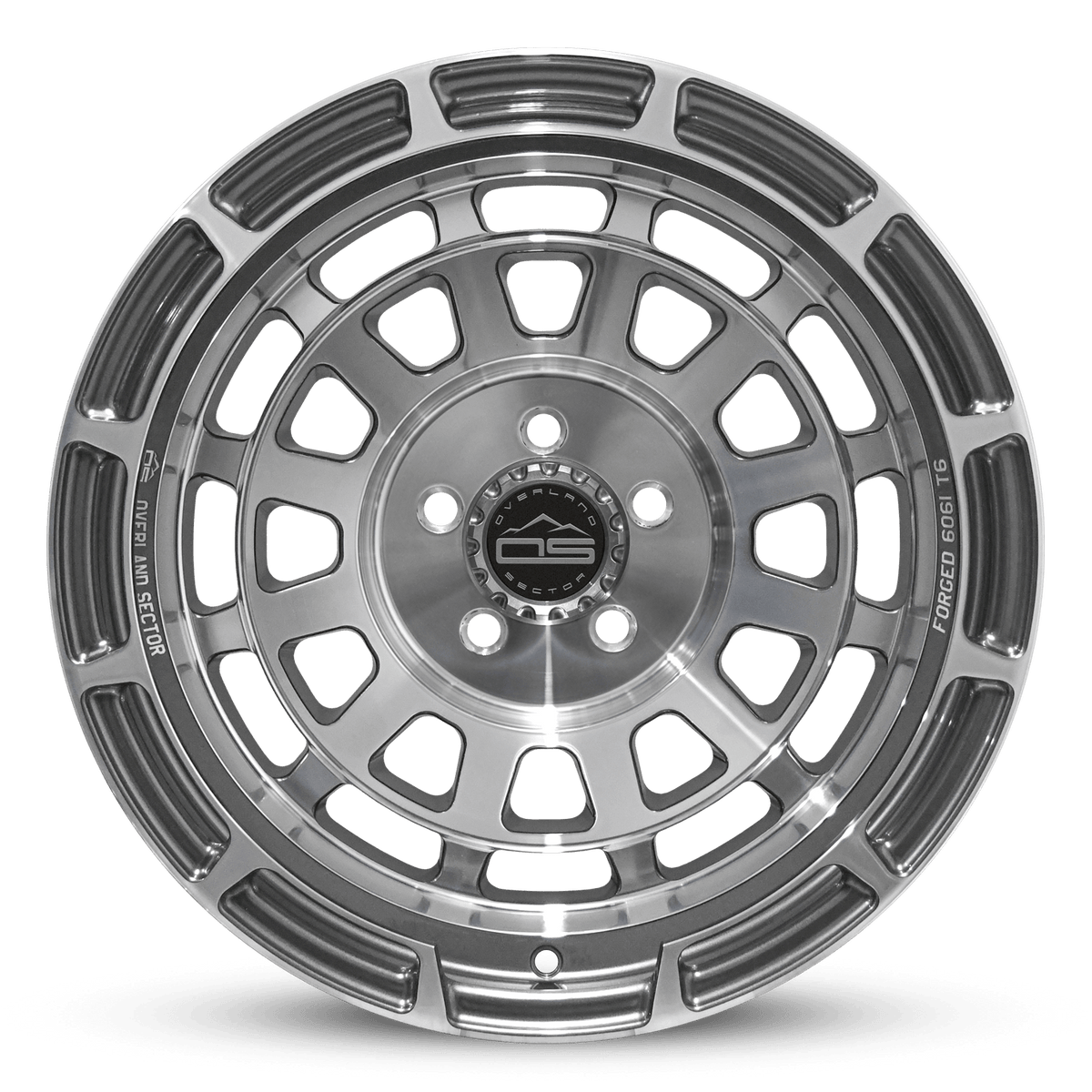 Badlander Gloss Gunmetal Machined (FORGED) - Xtrusion Overland