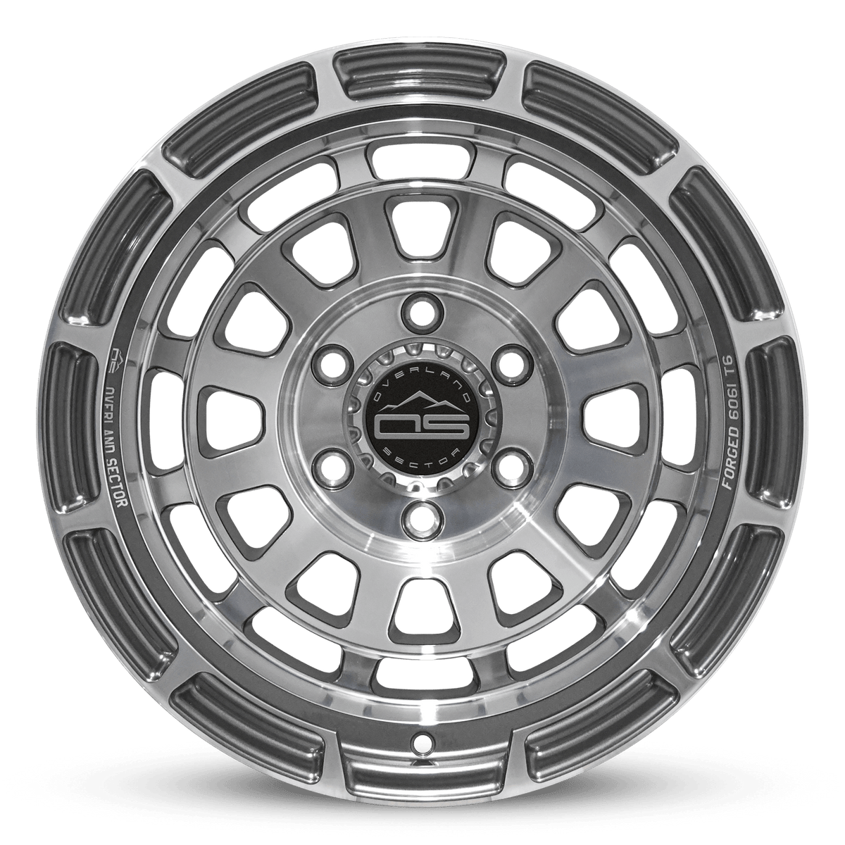 Badlander Gloss Gunmetal Machined (FORGED) - Xtrusion Overland