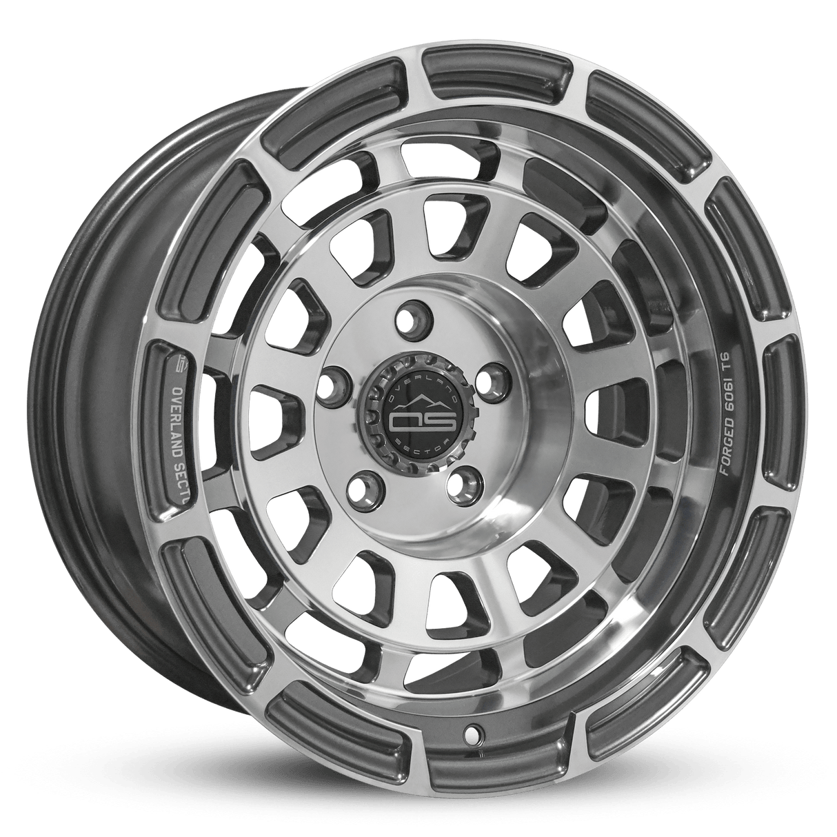 Badlander Gloss Gunmetal Machined (FORGED) - Xtrusion Overland