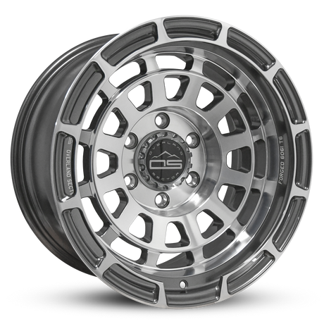 Badlander Gloss Gunmetal Machined (FORGED)
