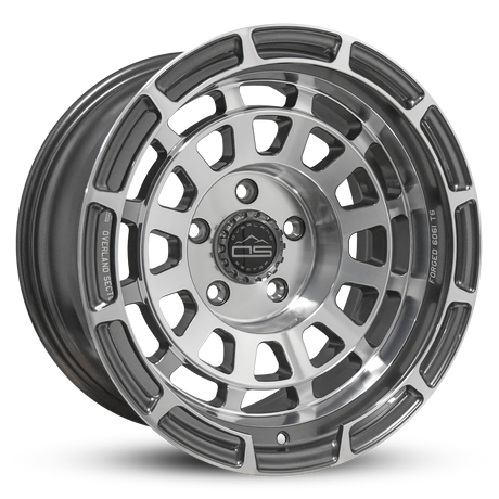Badlander Gloss Gunmetal Machined (FORGED)