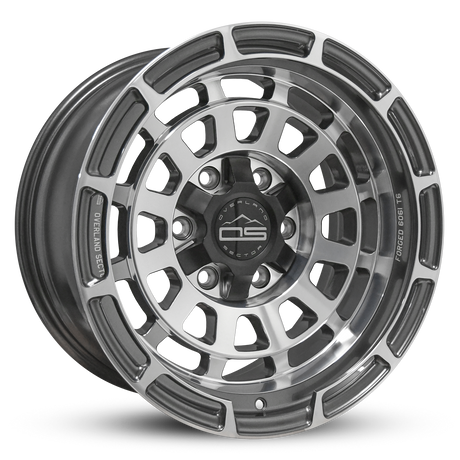 Badlander Gloss Gunmetal Machined (FORGED)